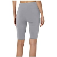 Boho pantalone za žene joga hlače joge gamaše trčanje teretane čvrste sportove Aktivne hlače zglobove Slim Fit hlače jogger hlače udobne šorc pantalone su sive s