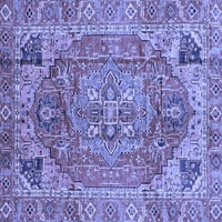 Ahgly Company Zatvoreni pravokutnik Perzijski plavi tradicionalni prostirke, 2 '4 '