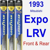 Mitsubishi Expo LRV brisač set set set set - Hybrid