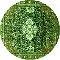 Ahgly Company Zatvoreni pravokutnik Perzijski zeleni tradicionalni prostirke područja, 8 '12 '