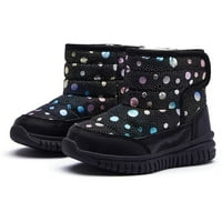 Džuebong toddler Little Child Boots za dječake Dječje djece na otvorenom zimske cipele pamučne čizme,