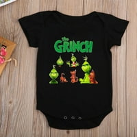 Dr Seuss Grinch Udobni scroop vrat koji odgovara majici za majicu Božićni poklon Porodični tee kostim za obiteljske kratke ruhove casual tees