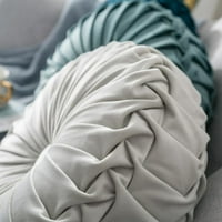 Taykoo Solid Color Okrugli jastuci jastuci, baršun kauč kauč bundeve bacaju jastuk za kućni jastuk za