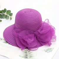 Bejzbol kapa HUNPTA za žene crkvena derbi haljina fascinator mladenke Britalni čaj za vjenčani šešir