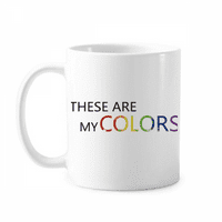 Rainbow Flag To su moji boja šalica kerac kafa Porcelanski čaše