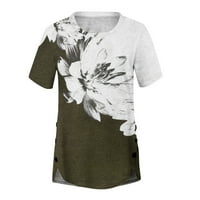Ženske vrhove Ljetni vrhovi za žene Trendi radne majice Business casual bluze Dressy izlasci T majice