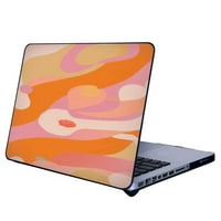 Kompatibilan sa MacBook zrakom Telefonska futrola, Sažetak-retro-hipi - Silikonski zaštitni materijal