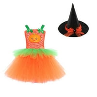 Sehao Toddler Kids Girls novorođenčad Halloween Buvkena uloga igrati ukras kostimove mrežice Tulle princeza haljina sjedišta