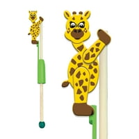 Životinjske akrobate - žirafa iz Deluxebase. The Fourice Teme drvene toddlere igračke. TRADICIONALNE