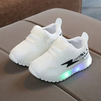 Cathalem Toddler cipele za djecu Djeca djeca Djevojke dječake LED svijetlo svjetlosne cipele Sportske