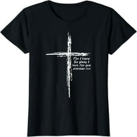 Krstom Znam planove Verse Biblija Isus Bog Christian Poklon majica