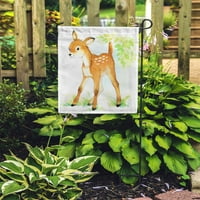 Slatka jelena Slatka priroda Šumska jesen beba crtana bašta zastava za zastavu Dekorativna zastava Kuća