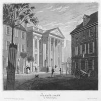 Philadelphia: Banka, 1827. Ngirrov banka u Filadelfiji, bivša prva banka Sjedinjenih Država kupila je