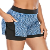 YouLoveit Womens Yoga Hotsa Hotsas sa džepovima Brzo suho Aktivni odjeća vježbanje Atletski jogging kratke hlače