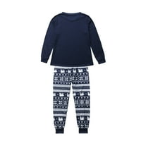 Božićne pidžame Žene Muška djeca Xmas Nightward Porodica Podudaranje Pajama postavlja roditelje-dječja spavaća odjeća