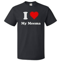 Love My Meema majica I Heart Moj Meema TEE poklon