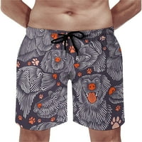 Muški psi Godina kupaćih trupa Brzo suho Swim Shorts Kupatilo Plaža S-3XL kratke hlače sa džepovima