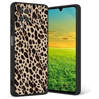 Kompatibilan je sa Samsung Galaxy Telefonom, Leopard - Silikonska futrola za teen Girl Boy Futrola za Samsung Galaxy A12