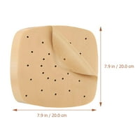 Listovi praktični kvadratni oblikovani papiri za pečenje jastučići na ulje-otporni papiri Mat party