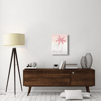 Global Galerija 'Sunset Palms III' by Elyse Deneige Stretched Canvas Wall Art