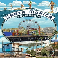 Santa Monica, Kalifornija, Montaže scene