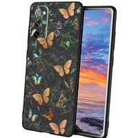 Kompatibilan sa Samsung Galaxy A02S futrolom telefona, leptir-Witchy-Goth-COLTAGECORE-Forest-Forest-Case Silikonska zaštitna za teen Girl Boy Case za Samsung Galaxy A02S