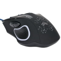 Ožičeni miš, Multi Color Rasvjetni utikač i reproducirajte računarski miš ergonomski programibilni gumbi