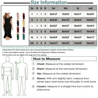 Haljine za žene Ležerne prilike tiskane kratki rukav V-izrez Dužina koljena A-line plažne haljine Crni XL