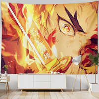Demon Slayer Viseća pozadina Kreativni lijepi anime zidni dekor za poklon za prvence za unutarnji dnevnik, veličina