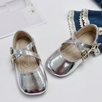 Dječje cipele Kožne jednokratne cipele Udobne meke potplate pojedinačne cipele Modne princeze cipele veličine 33
