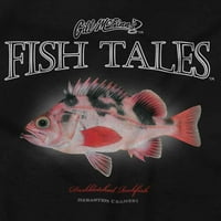 Gill McFinn Rockfish ribar riba V-izrez T majice Muškarci Žene Brisco Marke 3x