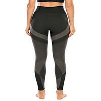 Ženske hlače Yoga hlače Tummy Control Atletski gamaši vježbanje Flex-Fit Stretch Yoga gamaše visokog