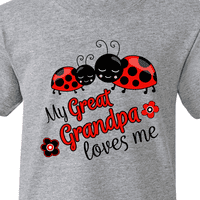 Inktastic Moj sjajan djed voli me slatke majice za mlade
