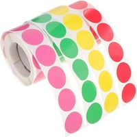 Rolls Scrapbook ukrasima Dot naljepnice Circle Naljepnice Circle Label naljepnice Naljepnice u boji