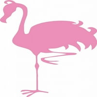 Prilagođeni zidni decal Flamingo slika umjetnosti dnevni boravak Naljepnica za kućna dekora - vinilna