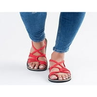 Tenmi ženske modne sandale Flip flops prstene sa sandale za nožne sanduke Veličina 4,5-12