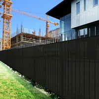 5 'stopala 117' stopala Čvrsta crna komercijalna zaštitna ograda zaslona Prilagođena godišnja garancija