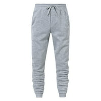 Sayhi mens hop hlače nude čvrstu boju čipke Up Comfy workout pantalone sa džepom muške velike i visoke hlače