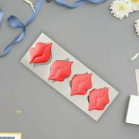 Čokoladni silikonski šabloni za Valentinovo za višestruki kolačić za višekratnu torbu za torte praktični
