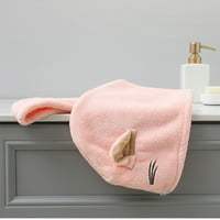 Ballsfhk instant ručnik za suhe kose Brzo sušenje ručnika za kosu Brzo upijajuća kapa za kapu s kupaonicom