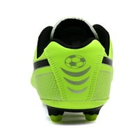 Gomelly Kids Comfort čipke Atletska cipela Boime Soccer Cleats Muške fudbalske cipele Zeleno dugačak 2 redu