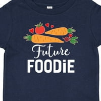 Inktastična budućnost FoodIe Childs Veggies Food Gift Baby Boy ili Baby Girl Majica