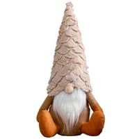 Božićni gnome bezlični patuljak lutka slatka sjedeća držanje patuljaka Party isporučuje ukras prozora
