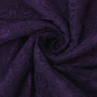 EFSTEB Maxi haljine za žensko čišćenje Trendi Ležerne prilike V-izrez Solid COLOR Ljeto kratki rukav