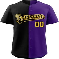Custom Split bejzbol dres palice dolje s majicom Sportska personalizirana cijepljenog imena za muškarce