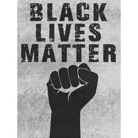 Prime, Marcus Black Moderno uokvireni muzej Art Print pod nazivom - Crni životi važni