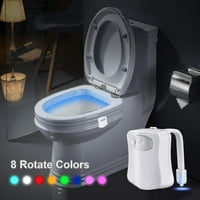 Night Light modovi i boje za promjenu toaletnog svjetla, pogodne za svaki toalet