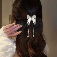 Leptir za kosu kandže Ponytail držač neslip ručno rađene ručne rubljene perilice za gustu kovrčavu kosu