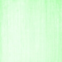Ahgly Company Zatvoreni pravokutnik Solid smaragdno zeleni modernim prostirkama, 4 '6'