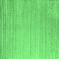 Ahgly Company Indoreni pravokutnik Sažetak Smaragdno zeleni savremeni prostirke savremene površine,
